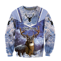 Persionalized Name - Love Deer 3D All Over Printed Unisex Shirts