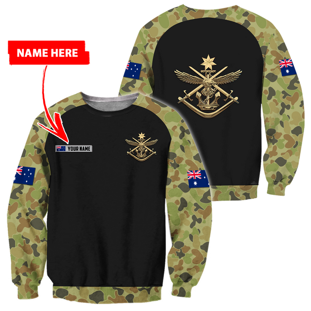 Personalized Australian Defence Force 3D Printed Unisex Shirts TN PD29032103