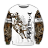 Personalized Name Bull Riding 3D All Over Printed Unisex Shirts Tattoo