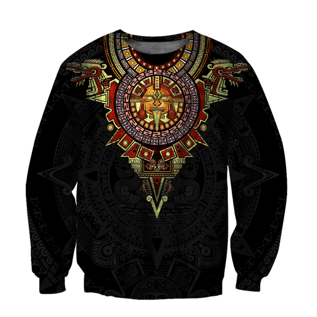 Aztec Mexico 3D All Over Printed Unisex Hoodie