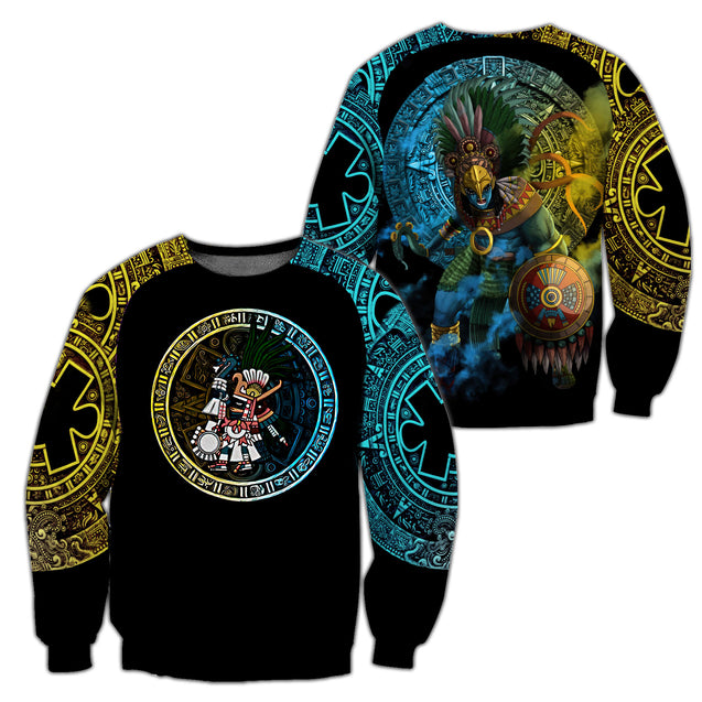 Gods of Mesoamerica - Huitzilopochtli Aztec Mexican 3D All Over Printed Unisex Shirts