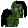 Irish Jesus Patrick Day 3D All Over Printed Unisex Shirt