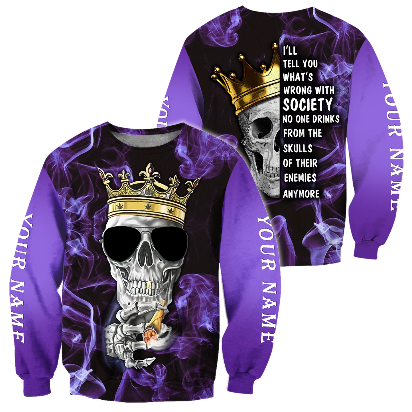 Premium Skull 3D All Over Printed Unisex Shirts