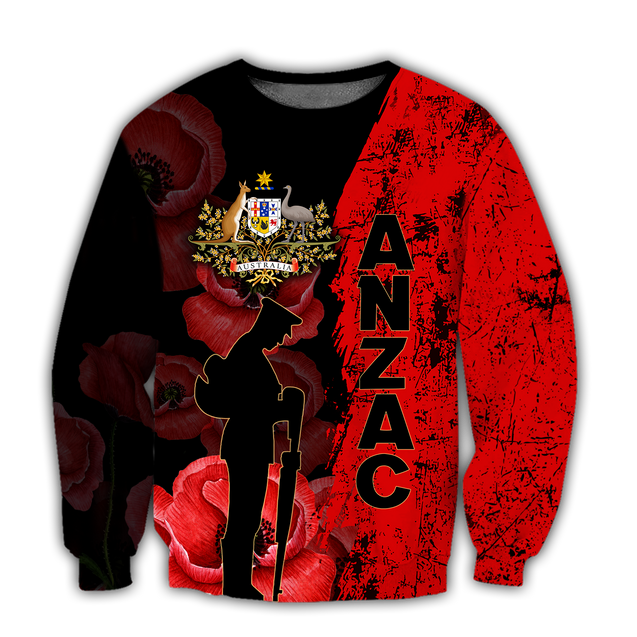 Premium Anzac Day 2021 Australian Coat of Arms 3D Printed Unisex Shirts TN NTN31032103