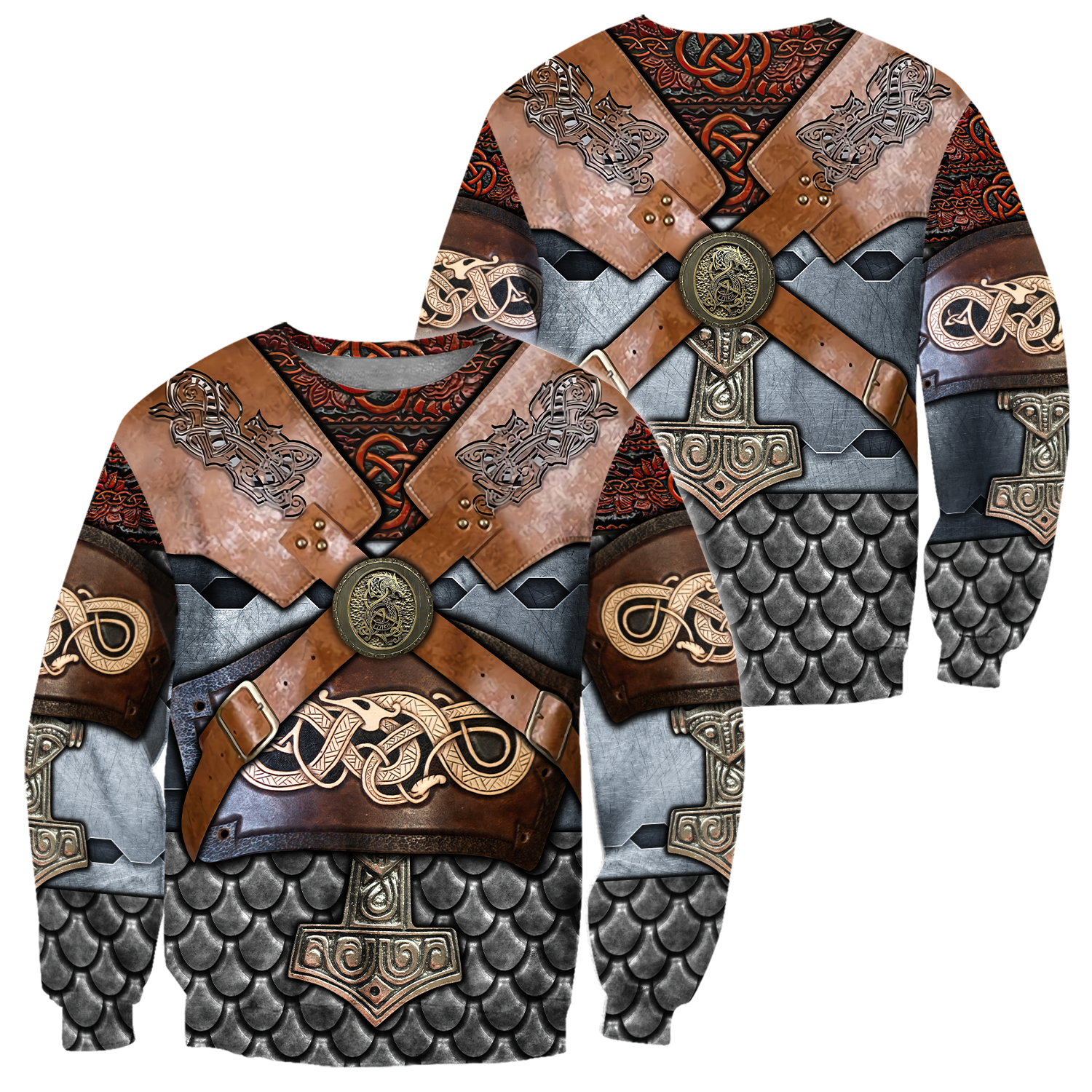 Viking Armor 3D All Over Printed Unisex Shirts