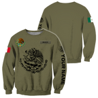 Mexican Customize 3D All Over Printed Shirts For Men And Women PD04012103