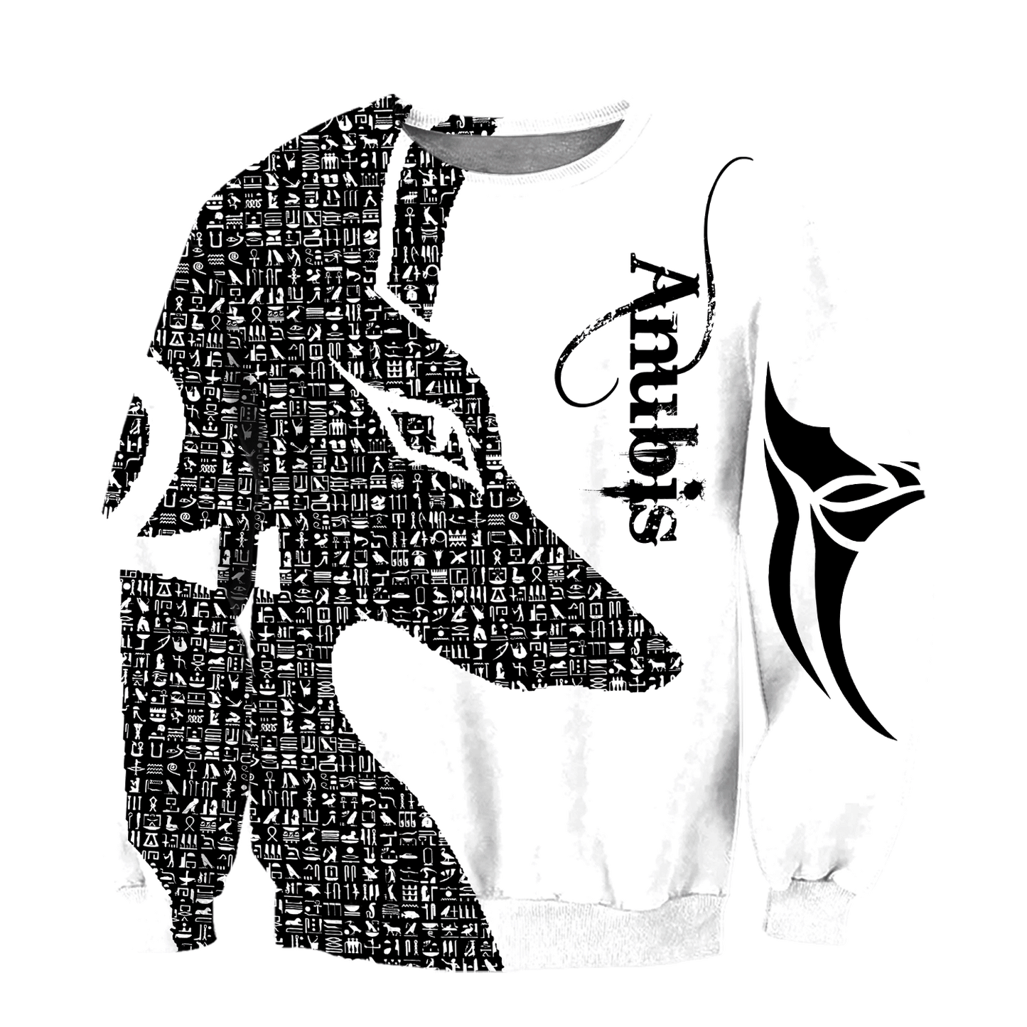 Egyptian Gods Ancient Anubis Tattoo Ankh unisex 3d all over printed shirts