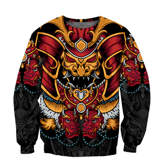 Premium Unisex 3D Printed Oni Samurai Shirts MEI