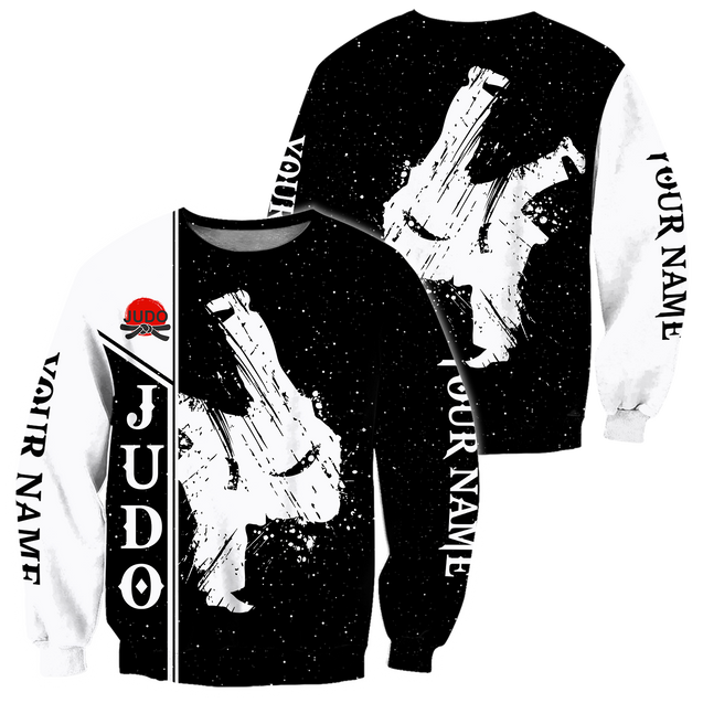 Customize Name Judo Fighting Hoodie For Men And Women TNA05042105