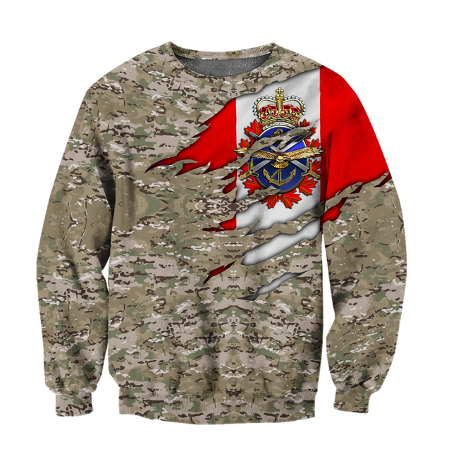 Canadian Veteran 3D All Over Printed Shirts PD06032102