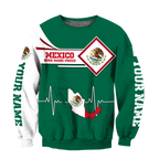 Personalized Mexican Pride Unisex Hoodie