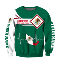 Personalized Mexican Pride Unisex Hoodie