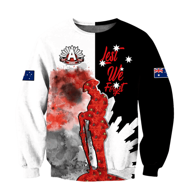 Premium Unisex Hoodie Anzac Day Remember Them ML