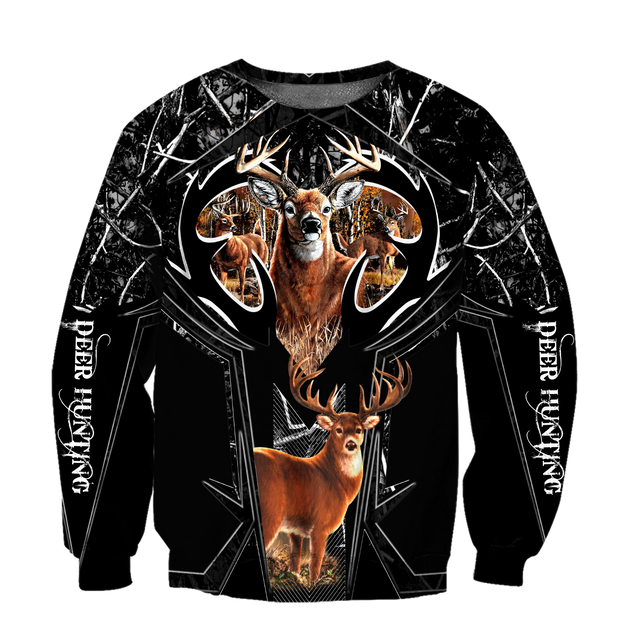 Premium Deer Hunting Camo 3D Hoodie Shirt For Men And Women