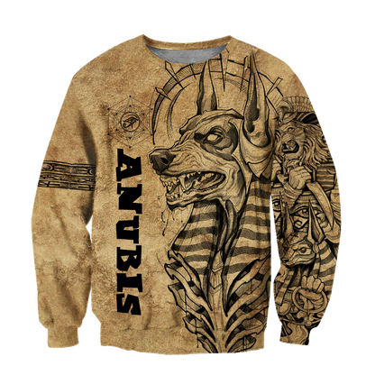 Egyptian Gods Ancient Anubis Tattoo unisex 3d print shirts