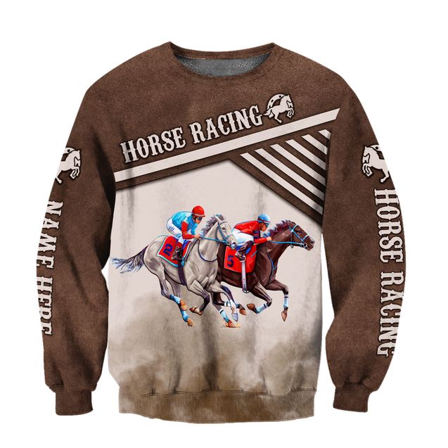 Personalized Name Horse Racing 3D All Over Printed Unisex Shirts TNA24042104