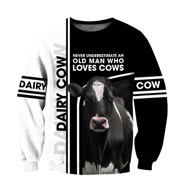 Cow 3d hoodie shirt for men and women DD11182004