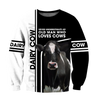 Cow 3d hoodie shirt for men and women DD11182004