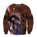 Native American Horse 3D All Over Printed Unisex Shirts