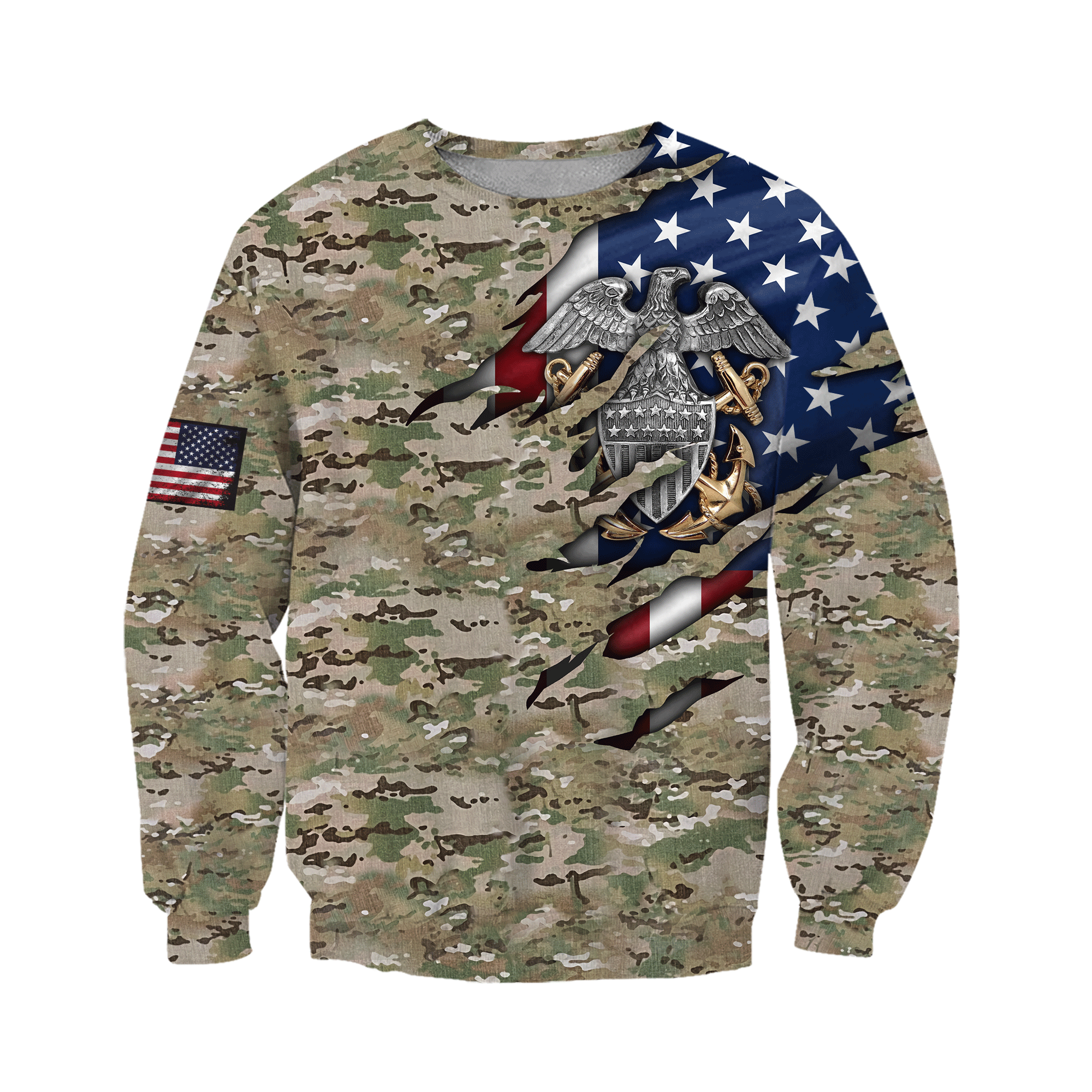 United States Navy 3D All Over Printed Unisex Shirts