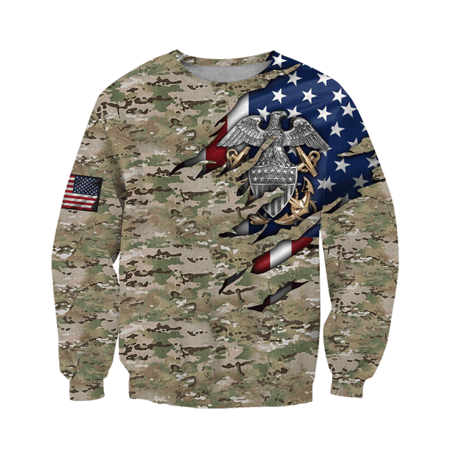 United States Navy 3D All Over Printed Unisex Shirts