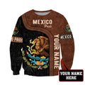 Personalized Mexico 3D All Over Printed Unisex Hoodie