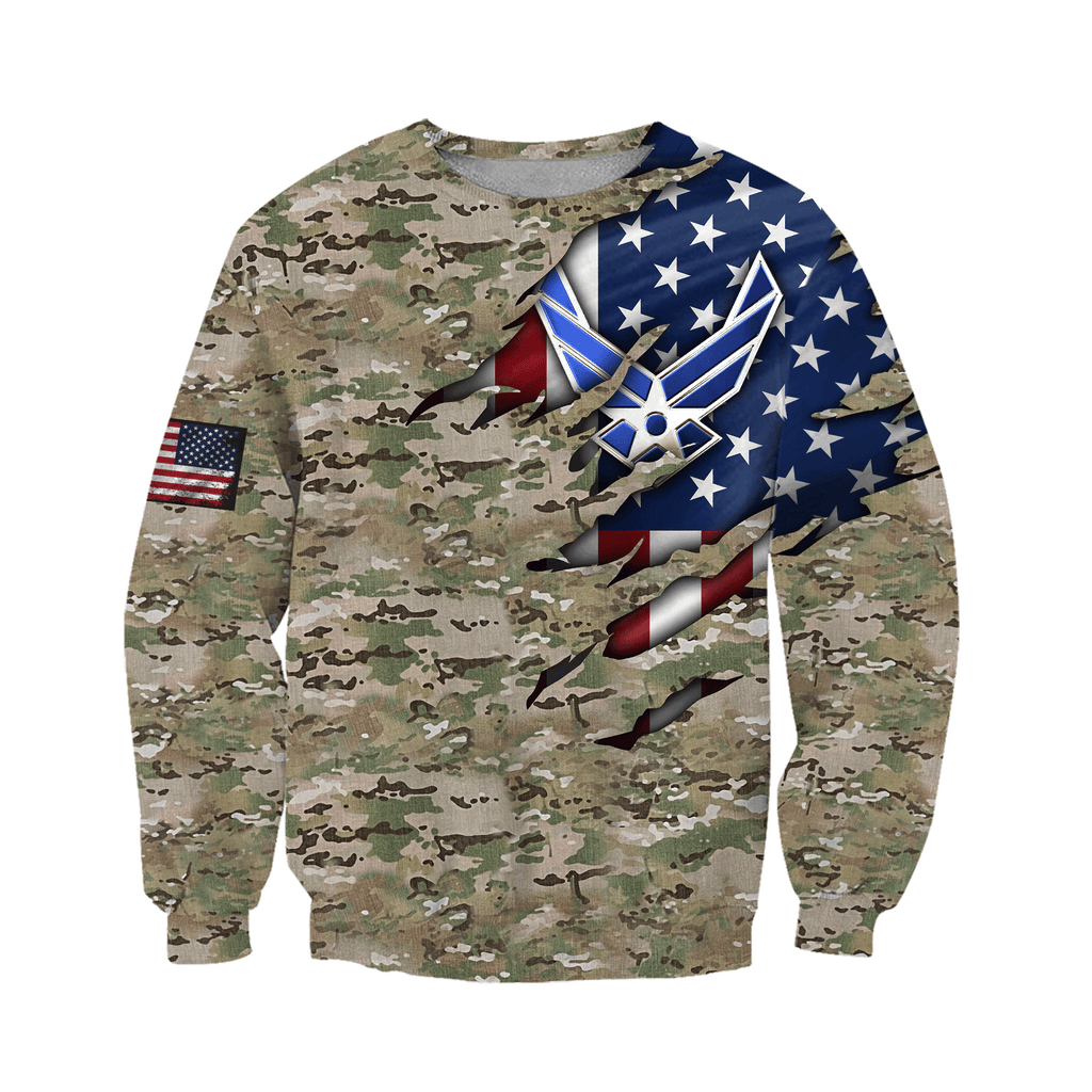 United States Air Force 3D All Over Printed Unisex Shirts