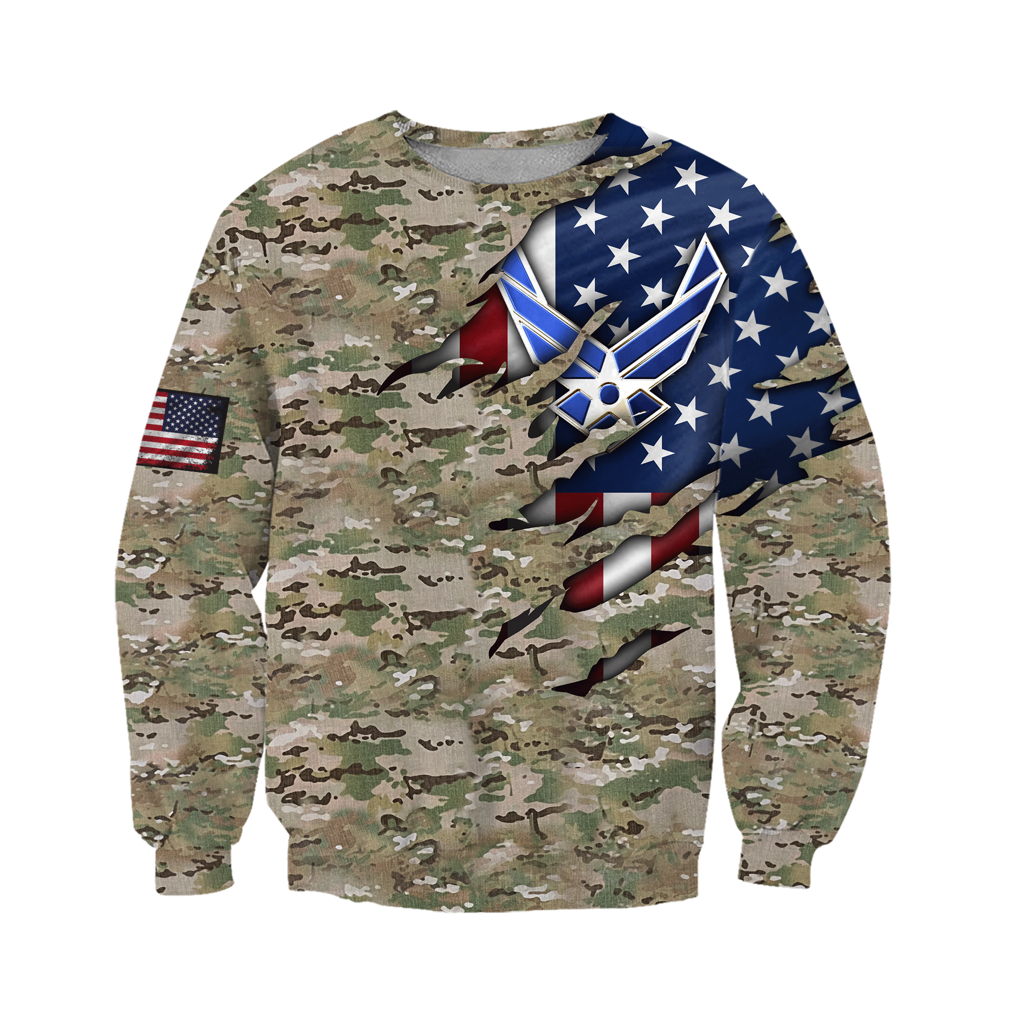 United States Air Force 3D All Over Printed Unisex Shirts