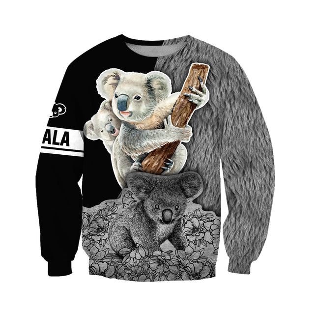 Koala Bear 3D All Over Printed Unisex Shirt