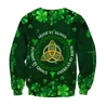 Irish By Blood Custom Name 3D All Over Printed Shirts For Men and Women