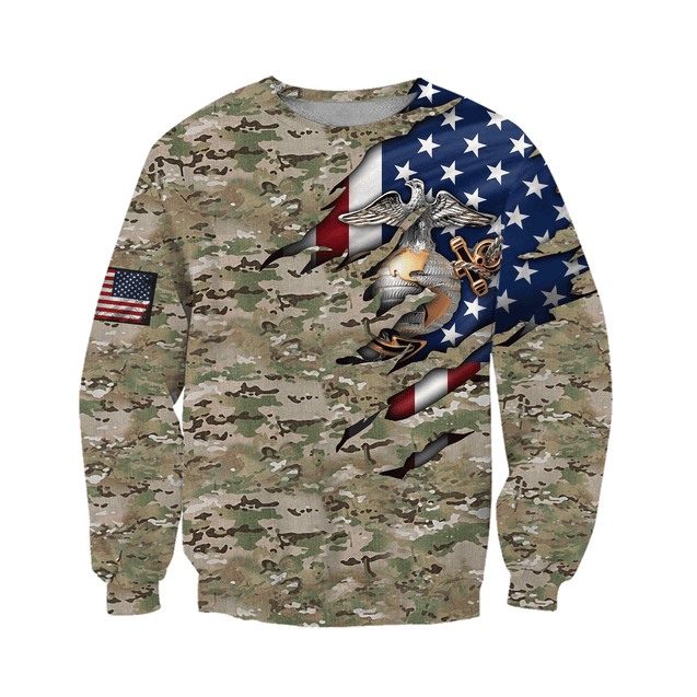 United States Marine Corps 3D All Over Printed Unisex Shirts