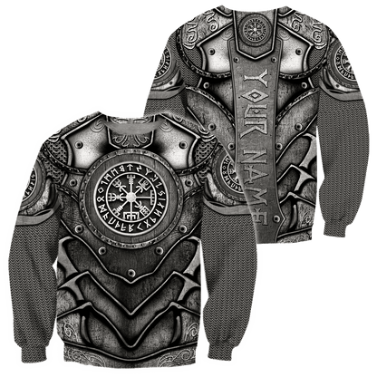 Customized Name Viking 3D All Over Printed Unisex Shirts