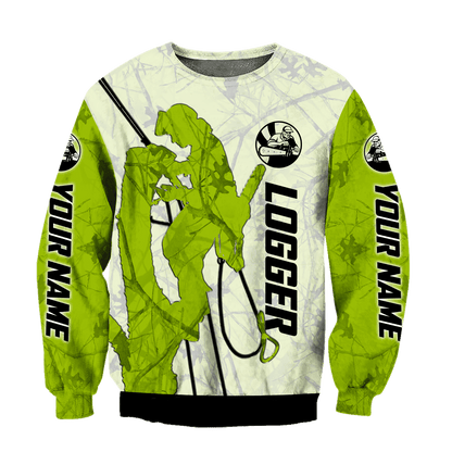 Premium Personalized 3D Printed Logger Shirts MEI