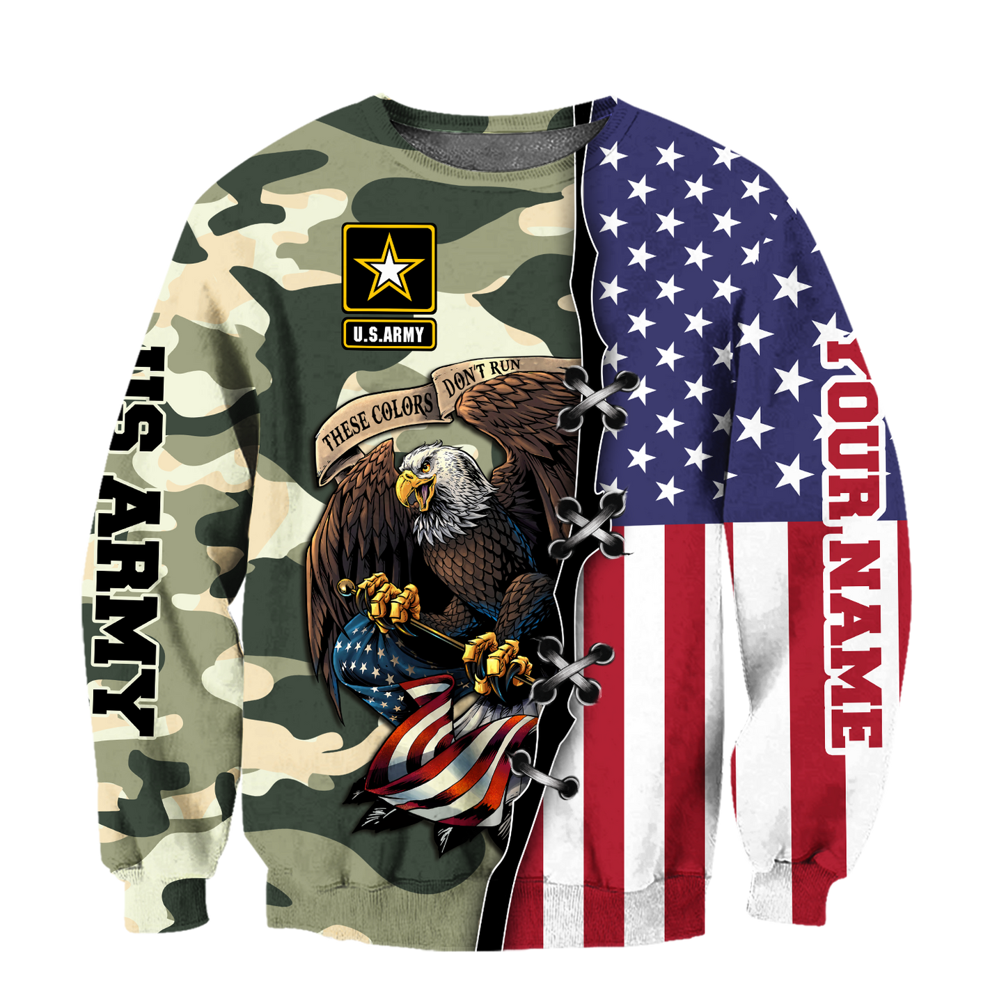 Personalized name US Veteran 3D All Over Printed Unisex Hoodie DQB19052101