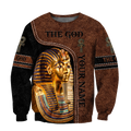 Custom name Pharaoh The God Ancient Egypt 3D design print shirts