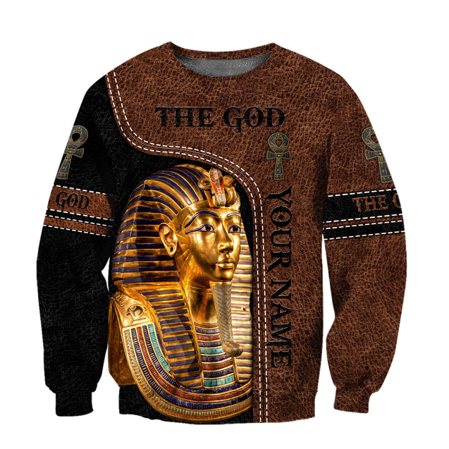 Custom name Pharaoh The God Ancient Egypt 3D design print shirts