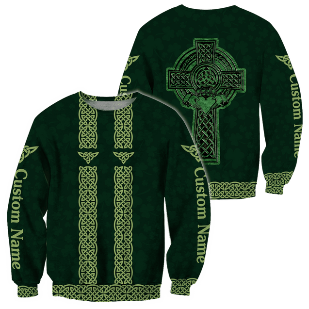 Personalized Irish Saint Patrick's Day 3D All Over Printed Shirts For Men And Women TN