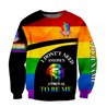 Customize Name LGBT Pride Hoodie For Men And Women DA13052104