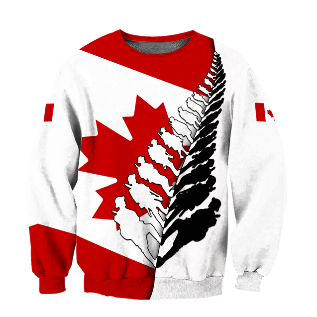 Canadian Veteran - Remembrance Day 3D All Over Printed Clothes TNA15032103