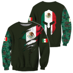 Mexican Hoodie 3D All Over Printed Shirts For Men and Women