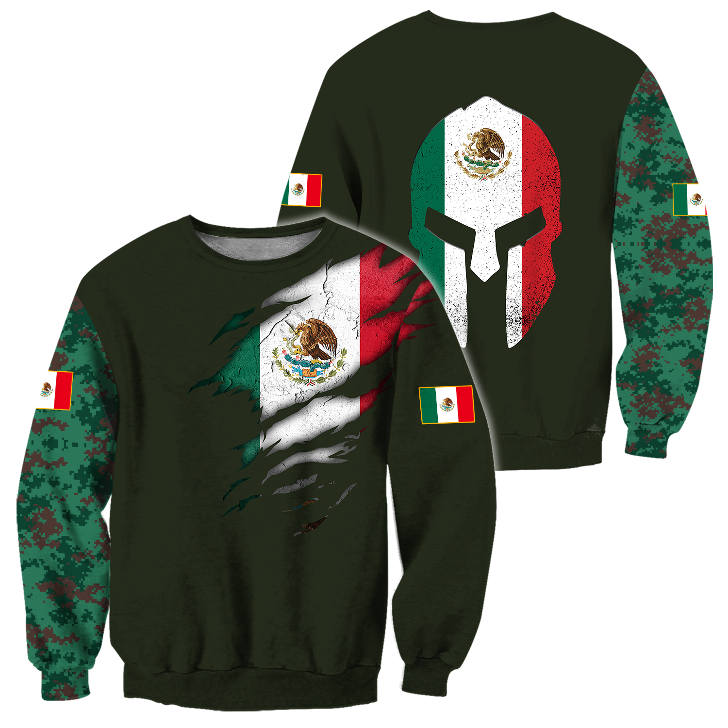 Mexican Hoodie 3D All Over Printed Shirts For Men and Women