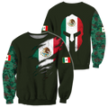 Mexican Hoodie 3D All Over Printed Shirts For Men and Women