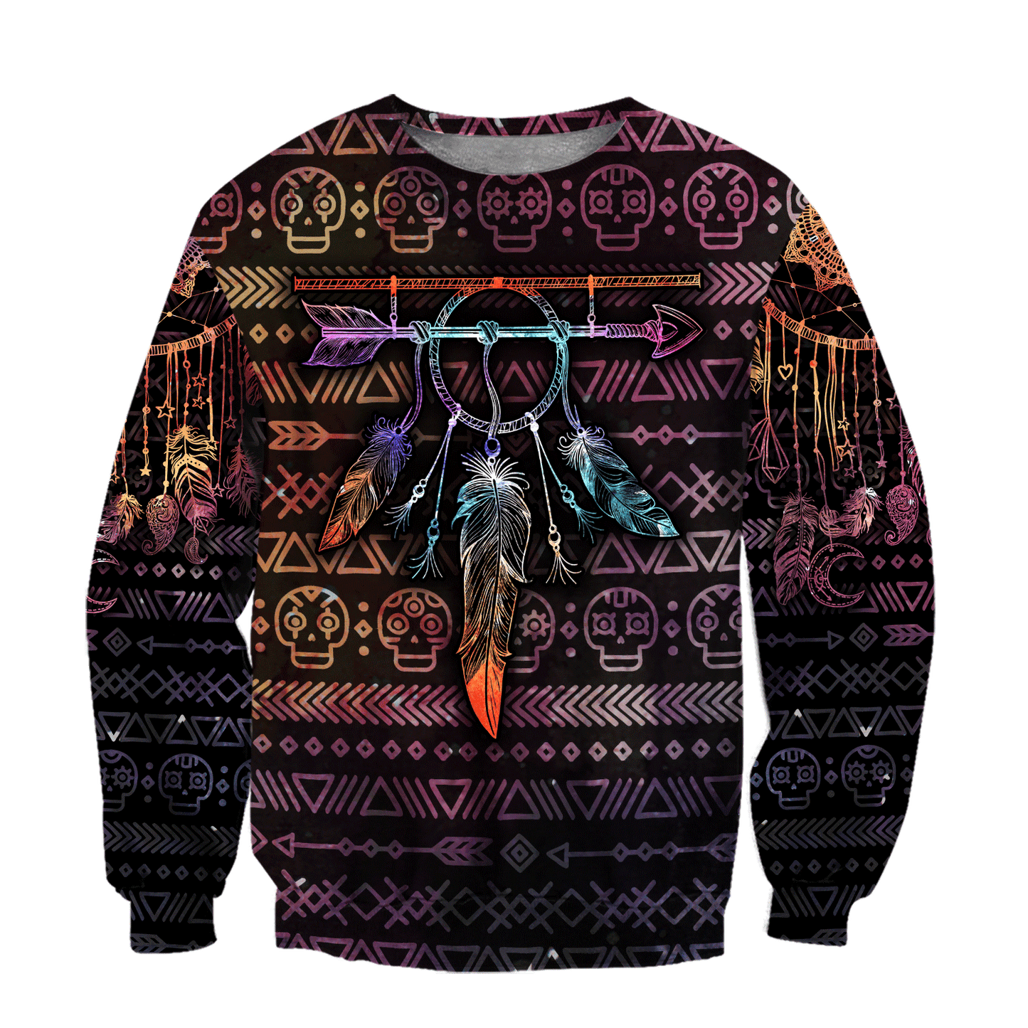 Premium Native American Feather  3D All Over Printed Shirts