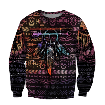 Premium Native American Feather  3D All Over Printed Shirts