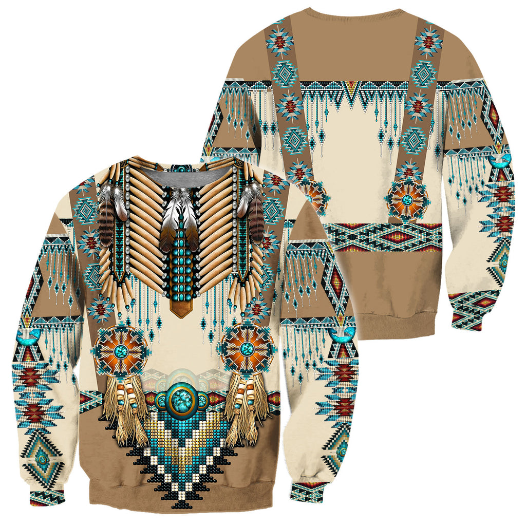 Native American 3D All Over Printed Shirts for Women