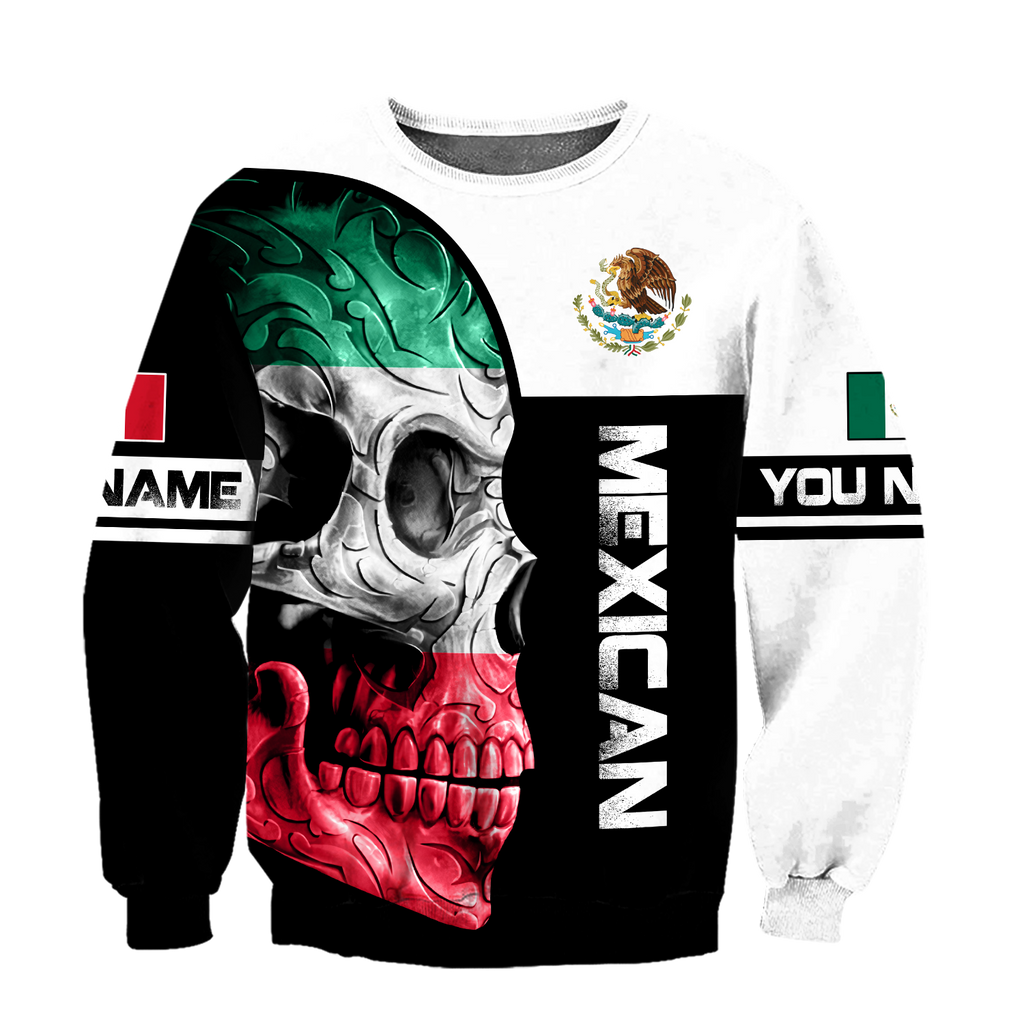 Personalized Mexican Skull Hoodie 3D All Over Printed Unisex Hoodie