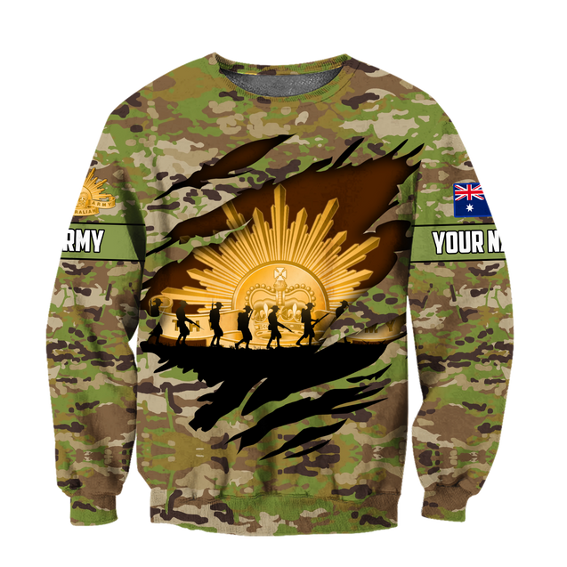 Premium Personalized Anzac Day Australian Army 3D All Over Printed Unisex Shirts TN