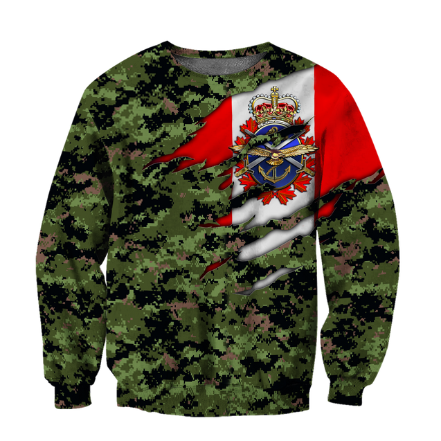 Canadian Veteran - Jesus 3D All Over Printed Shirts PD06032103