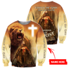 Lion Jesus Knight Templar 3D All Over Printed Shirts