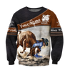 Personalized Name Bull Riding 3D All Over Printed Unisex Shirts Steer Wrestling